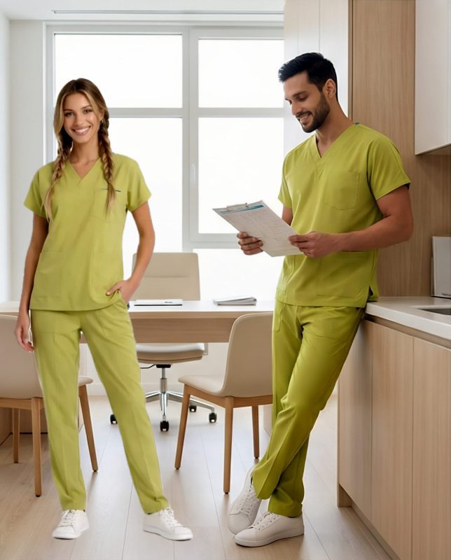 Costum medical Scrub - Flex - TinuteMedicale.ro
