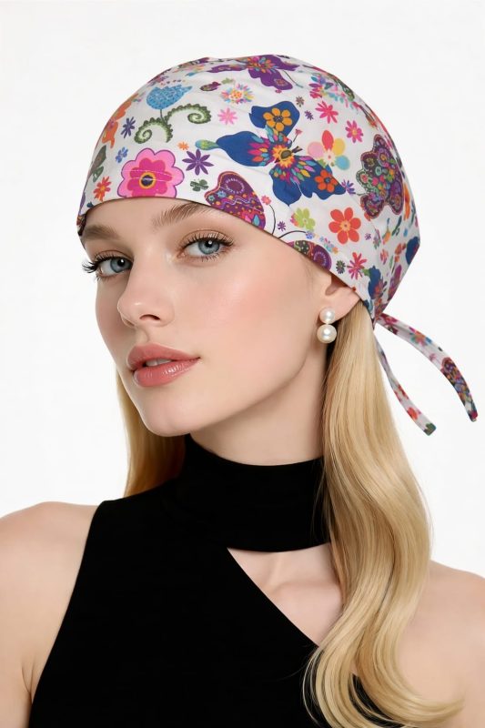 Boneta Floral Multicolor