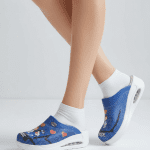 Saboti medicali ortopedici - AirMax Albastru - TinuteMedicale.ro