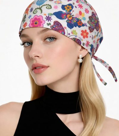 Boneta Floral Multicolor